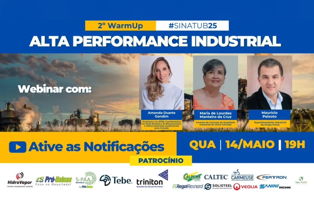 Três especialistas, três perspectivas, um objetivo: alta performance nas usinas